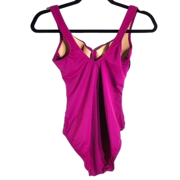 Lands End One Piece Swimsuit Size 4 Purple New Without Tags Vacation Pool Beach - Picture 2 of 12